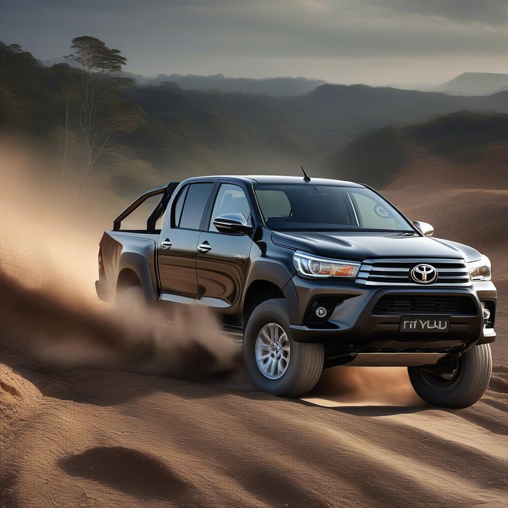 Toyota Hilux 2018 thể hiện khả năng off-road