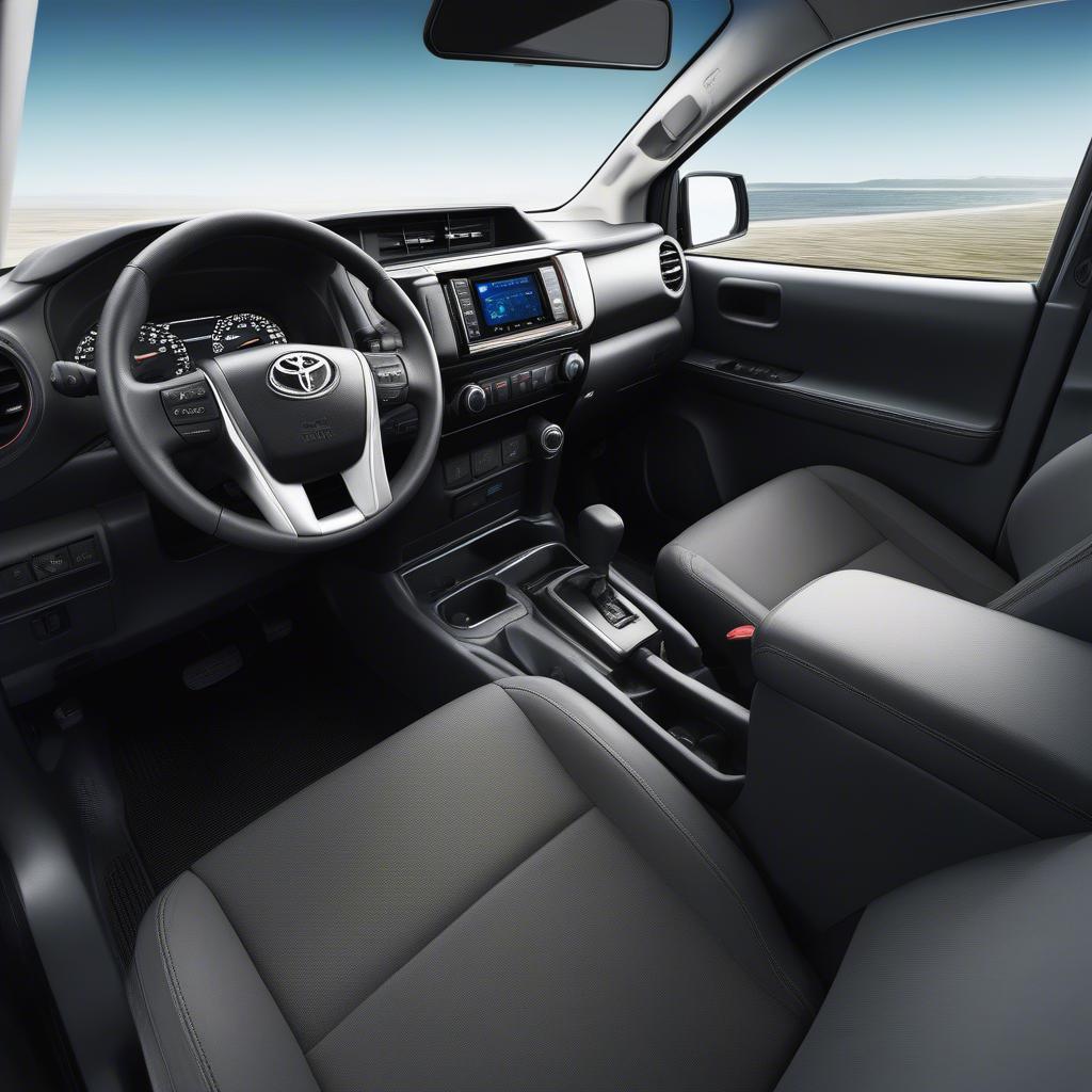 Toyota Hilux 2019 Nội Thất