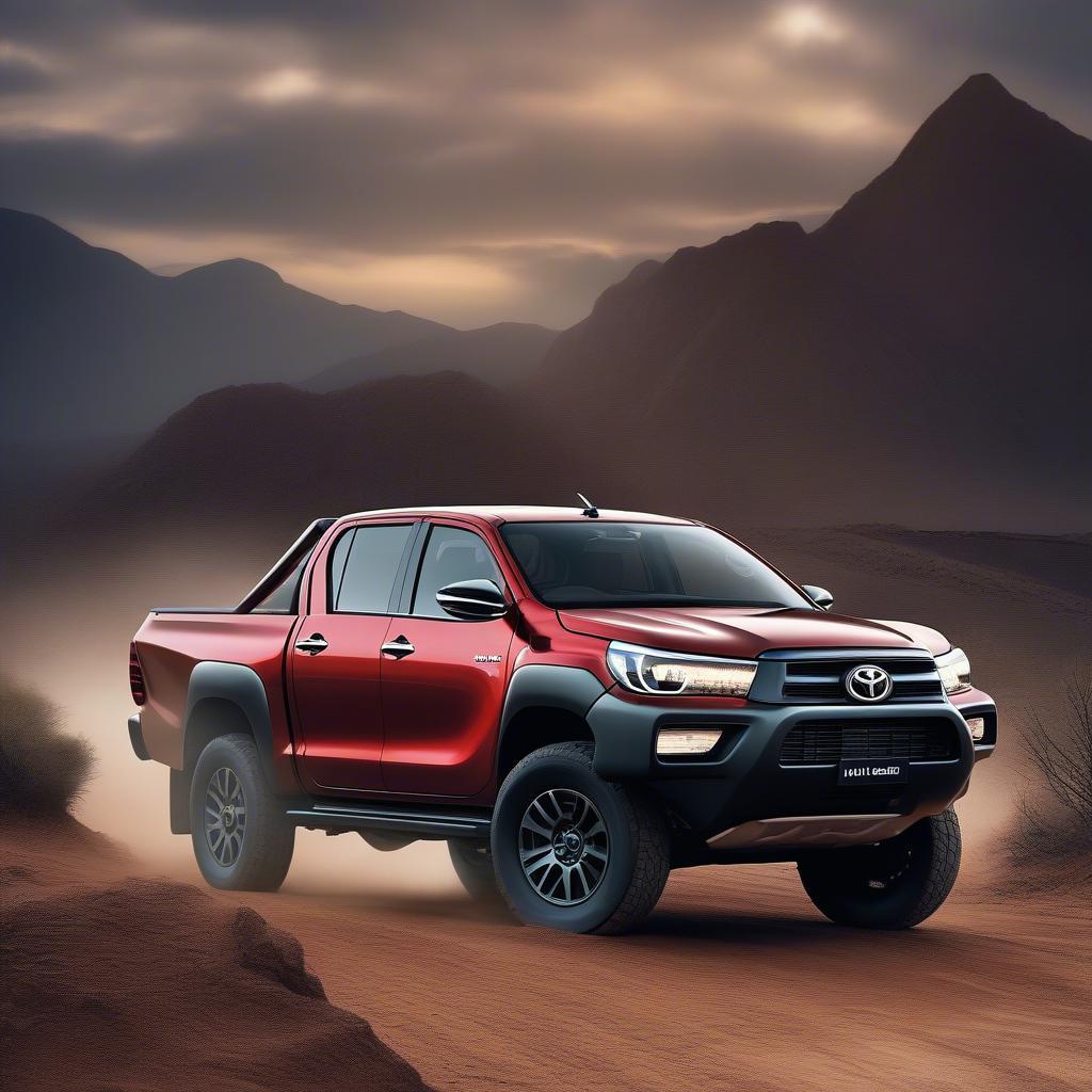 Toyota Hilux 2019 chinh phục địa hình offroad