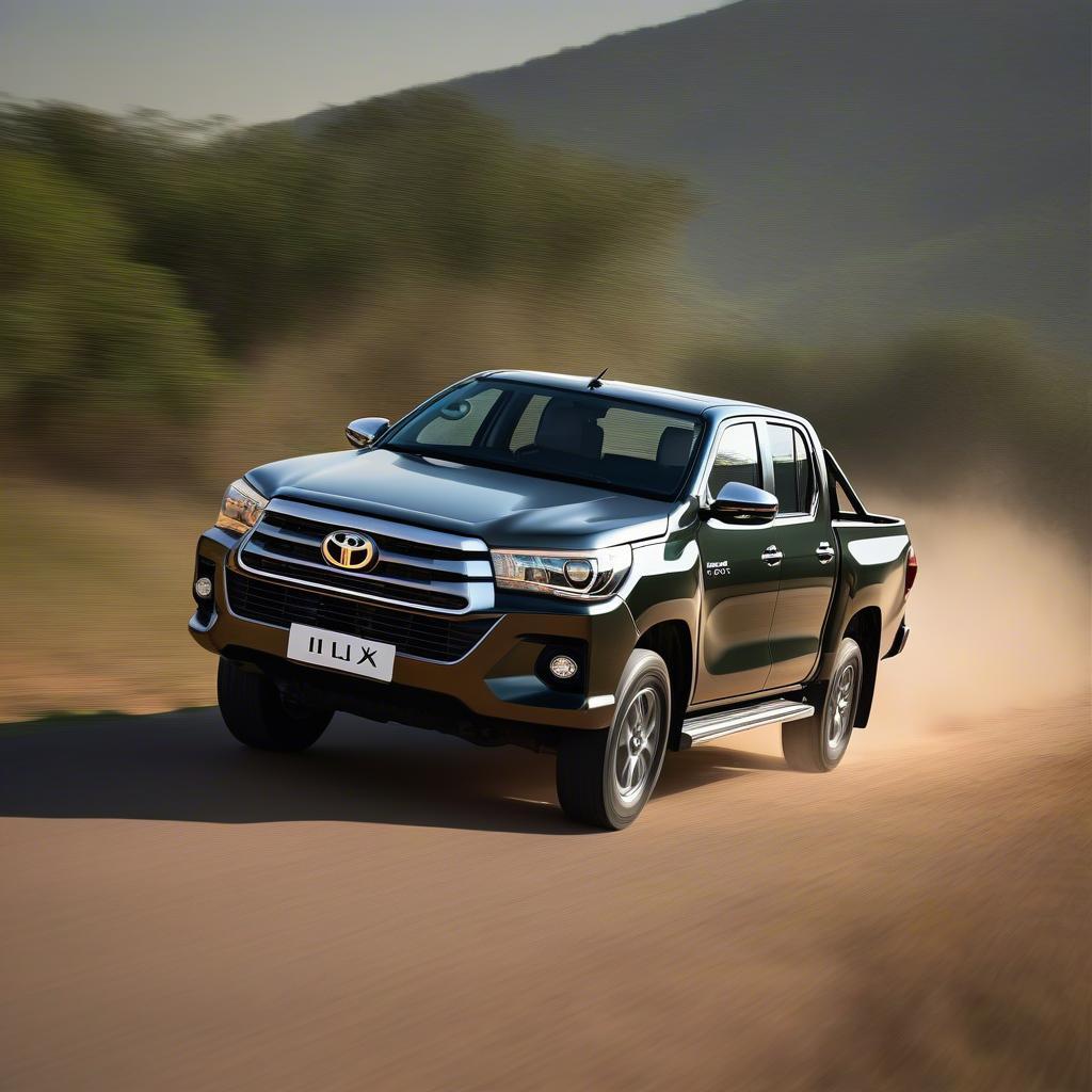 Toyota Hilux 4x4 2019 vận hành trên đường trường