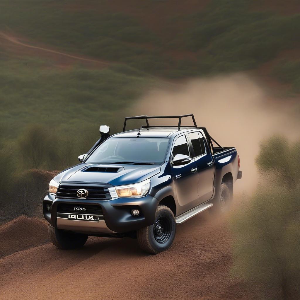 Toyota Hilux cũ giá rẻ vượt địa hình