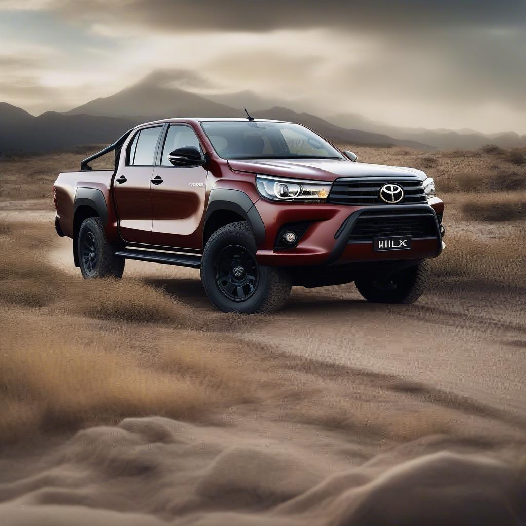 Toyota Hilux Ngoại Thất Mạnh Mẽ