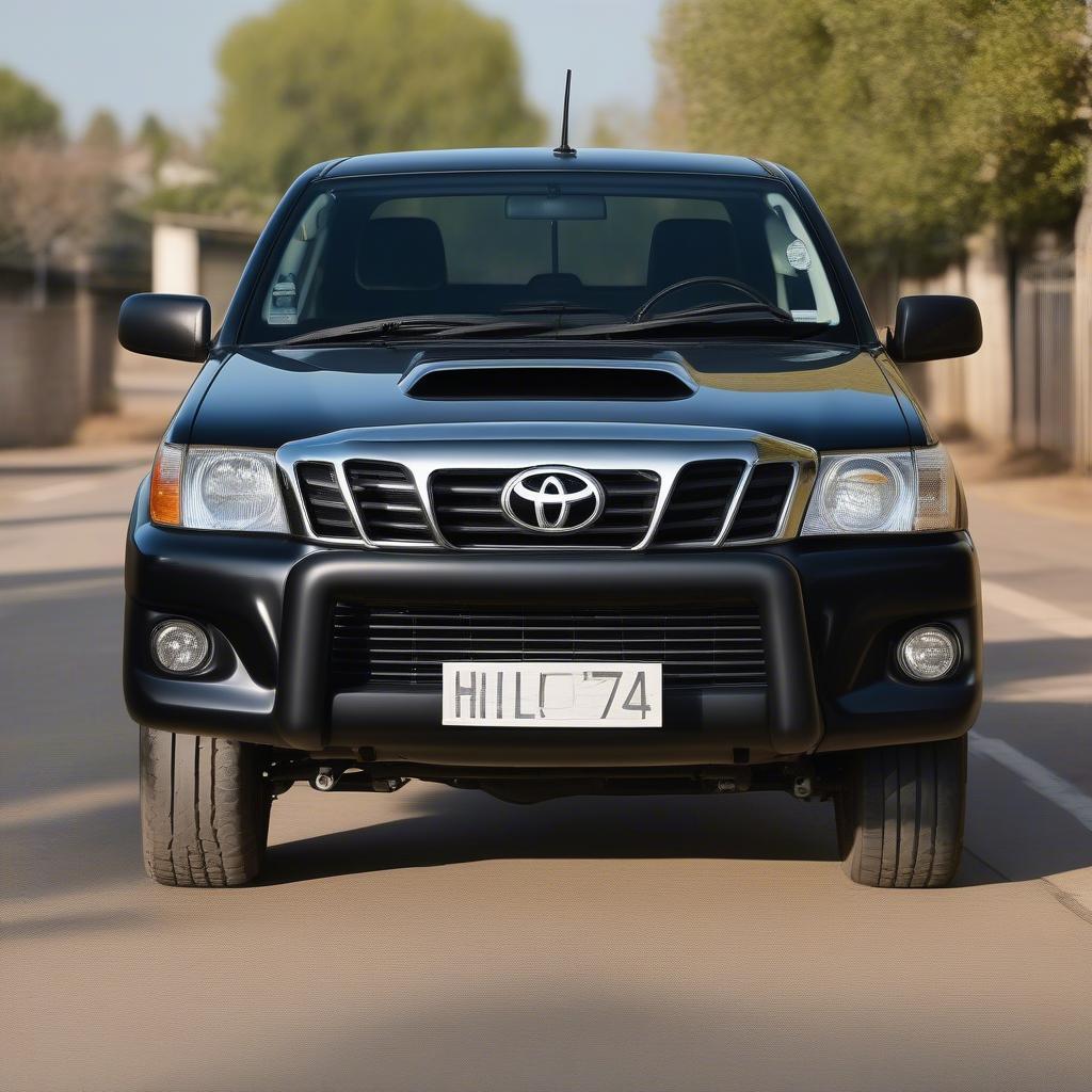 Ngoại thất Toyota Hilux SW4 2010 mạnh mẽ và nam tính