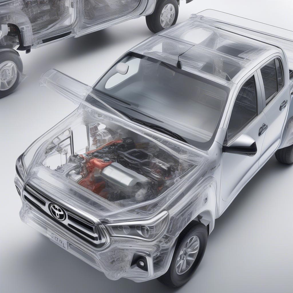 Khám phá Toyota Hilux Transparent: Minh bạch và chất lượng.