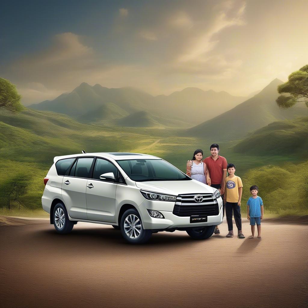 Toyota Innova lý tưởng cho gia đình