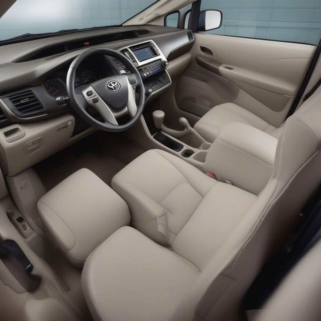 Nội thất Toyota Innova São Francisco