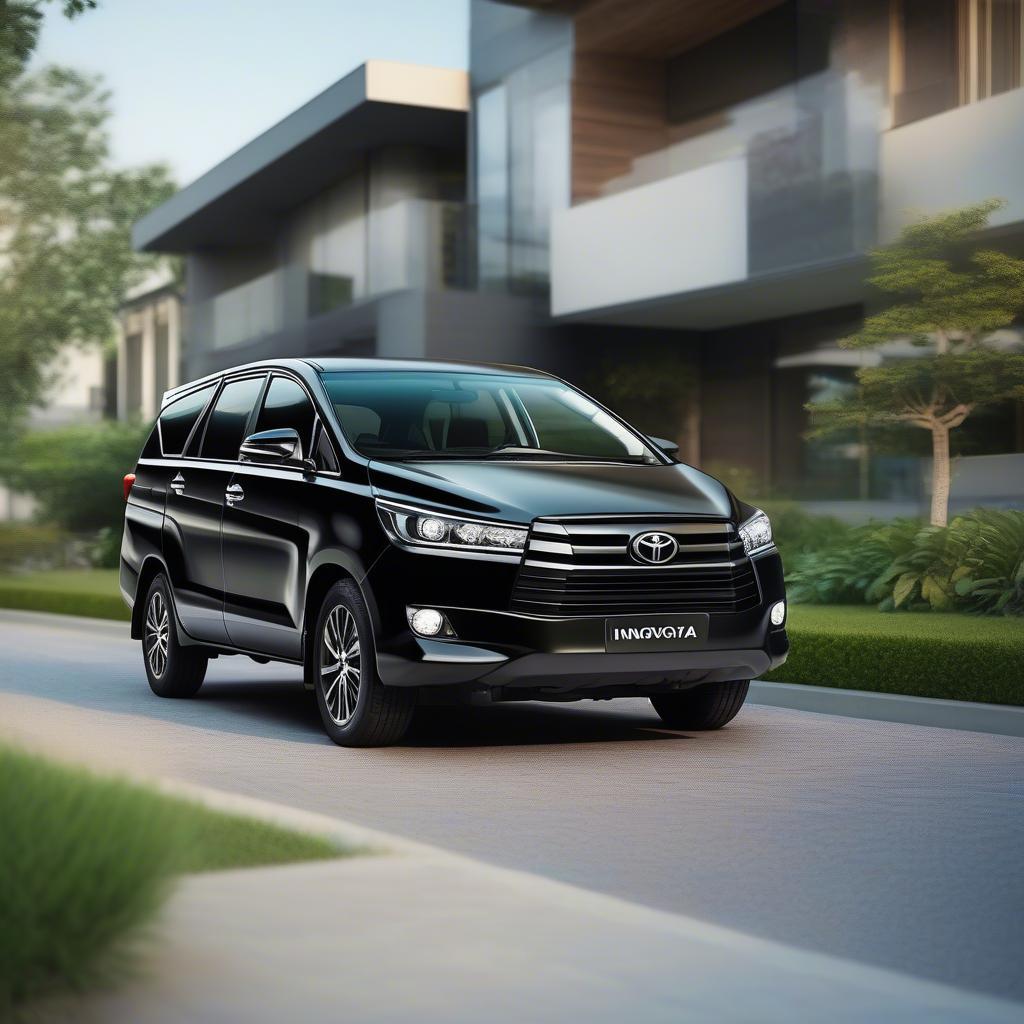 Ngoại thất Toyota Innova Venturer 2017 mạnh mẽ và sang trọng