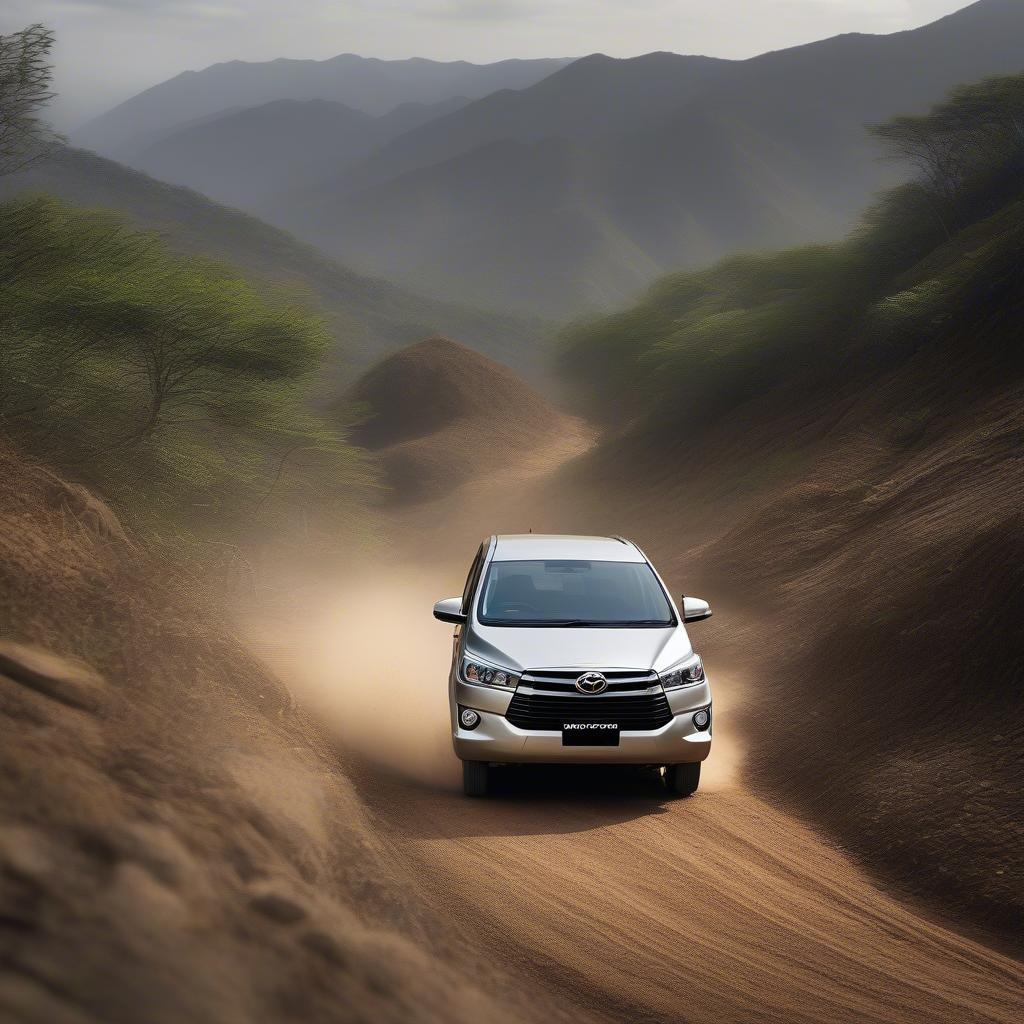 Toyota Innova Venturer vận hành êm ái trên mọi địa hình