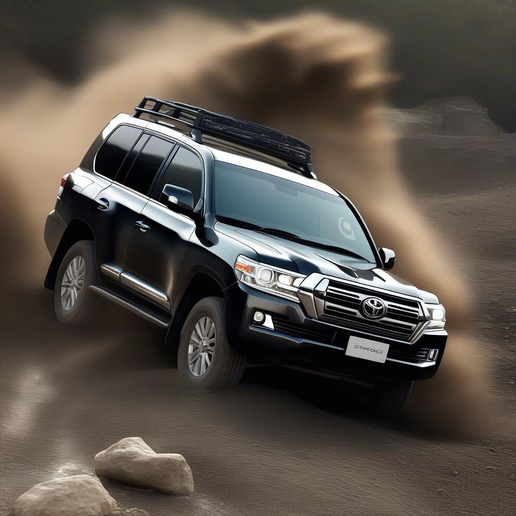 Khả năng off-road của Toyota Land Cruiser 2016 trên địa hình hiểm trở