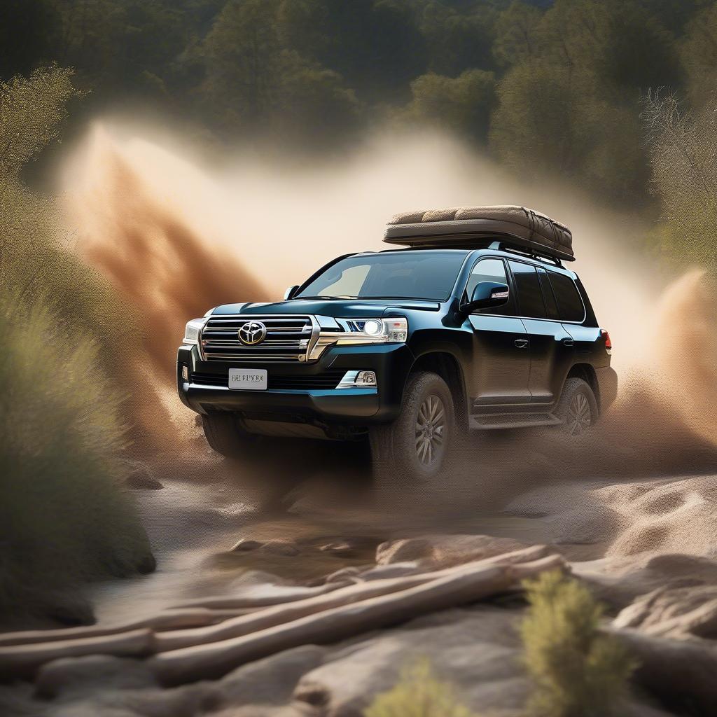 Khả năng off-road vượt trội của Toyota Land Cruiser 2018