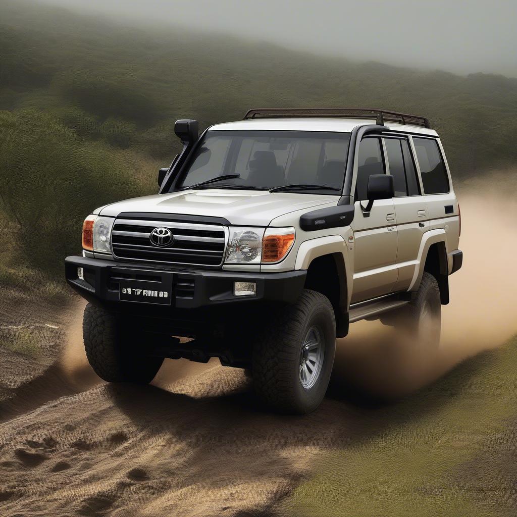 Toyota Land Cruiser 78 Series chinh phục địa hình off-road