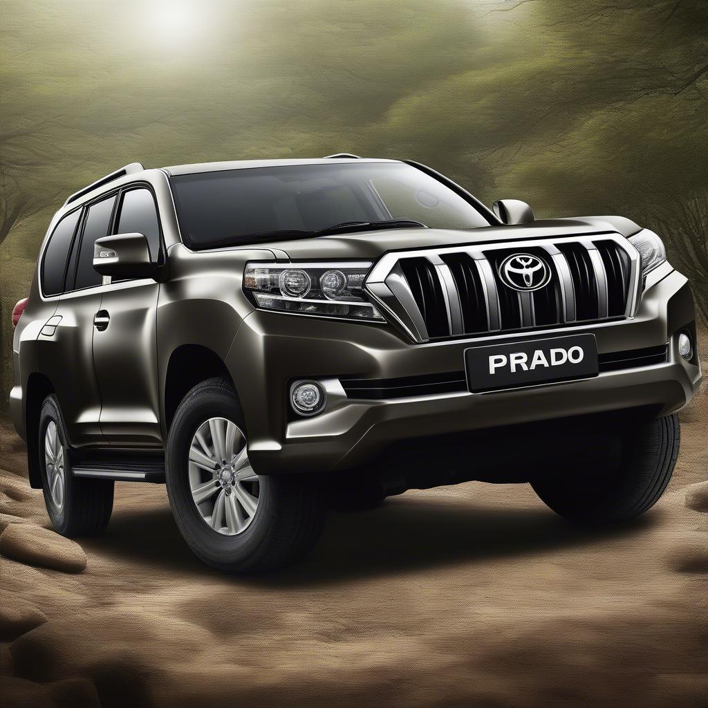 Toyota Land Cruiser Prado 2018 Ngoại Thất