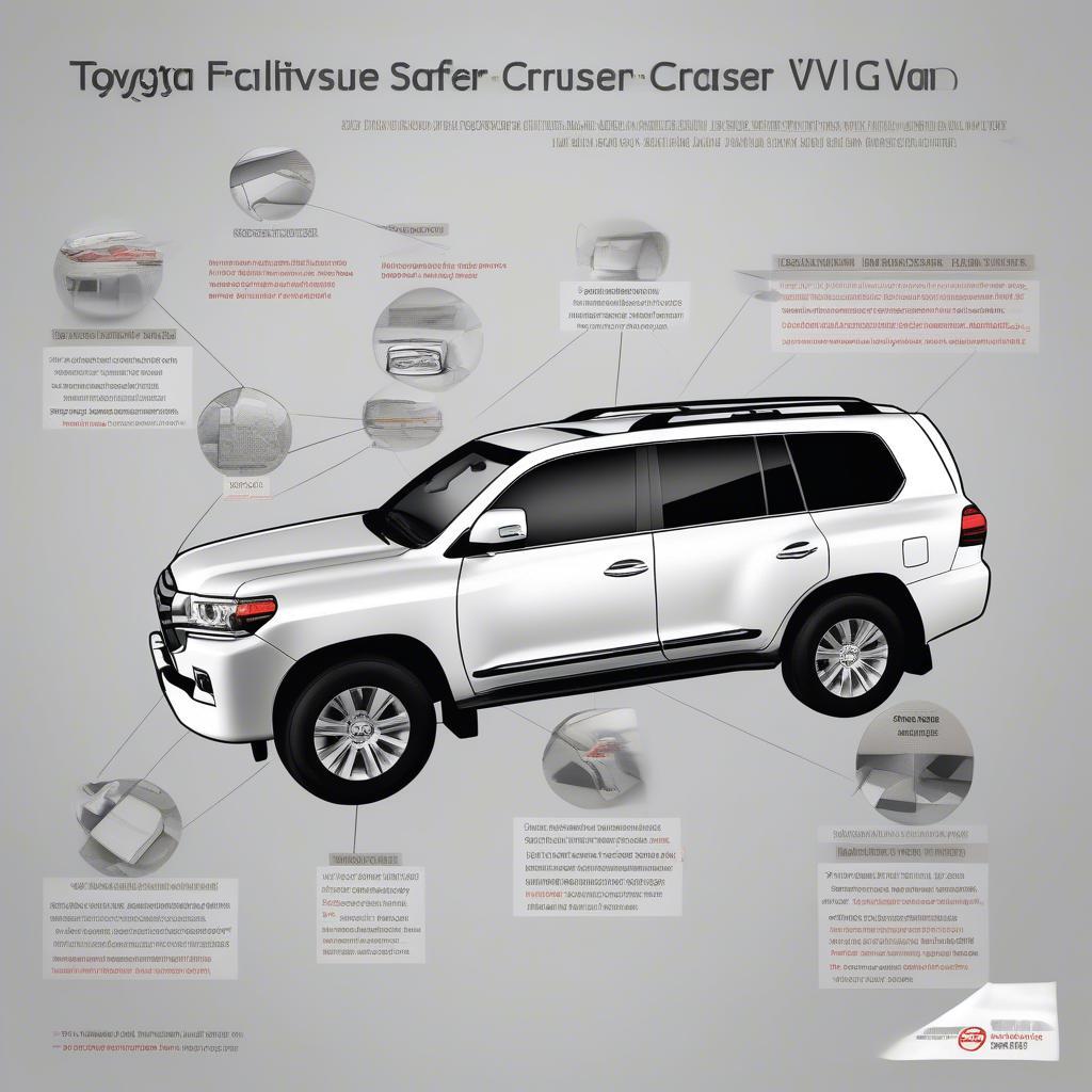 Hệ thống an toàn Toyota Land Cruiser V6 2016