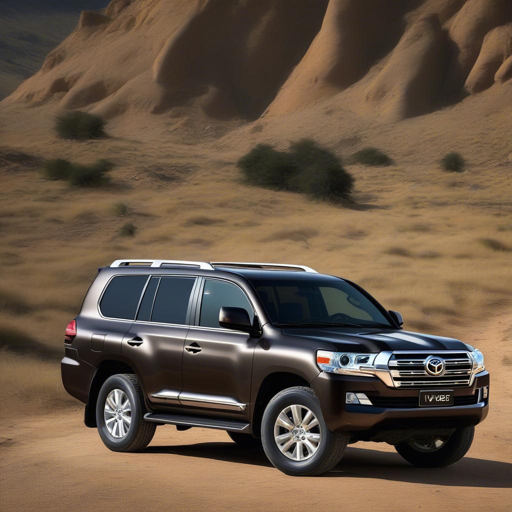 Toyota Land Cruiser V8 2017 Ngoại Thất