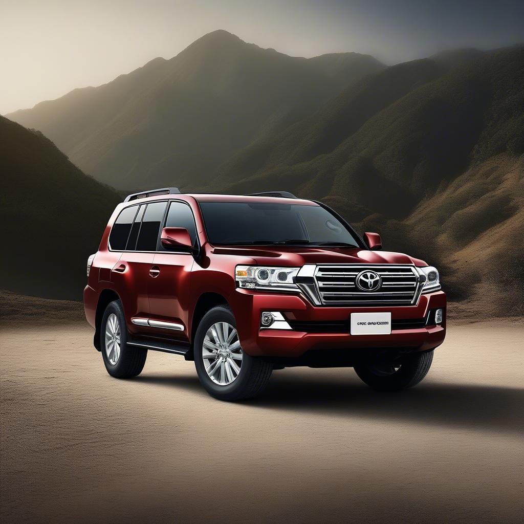 Ngoại thất Toyota Land Cruiser VX 2019