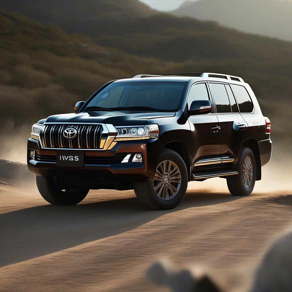 Ngoại thất Toyota Land Cruiser VXS 5.7 2019 mạnh mẽ và lịch lãm