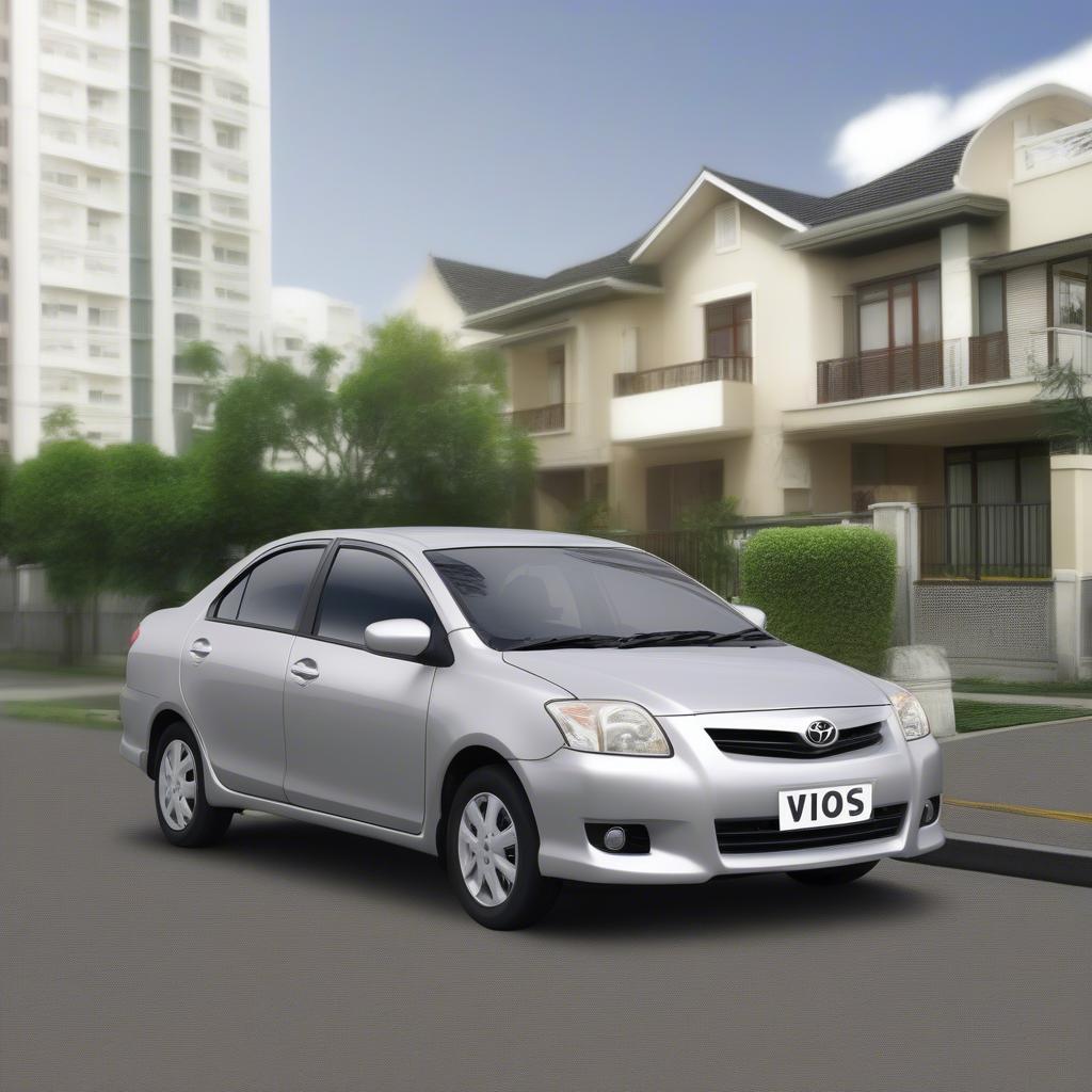 Toyota Vios 2005 màu bạc