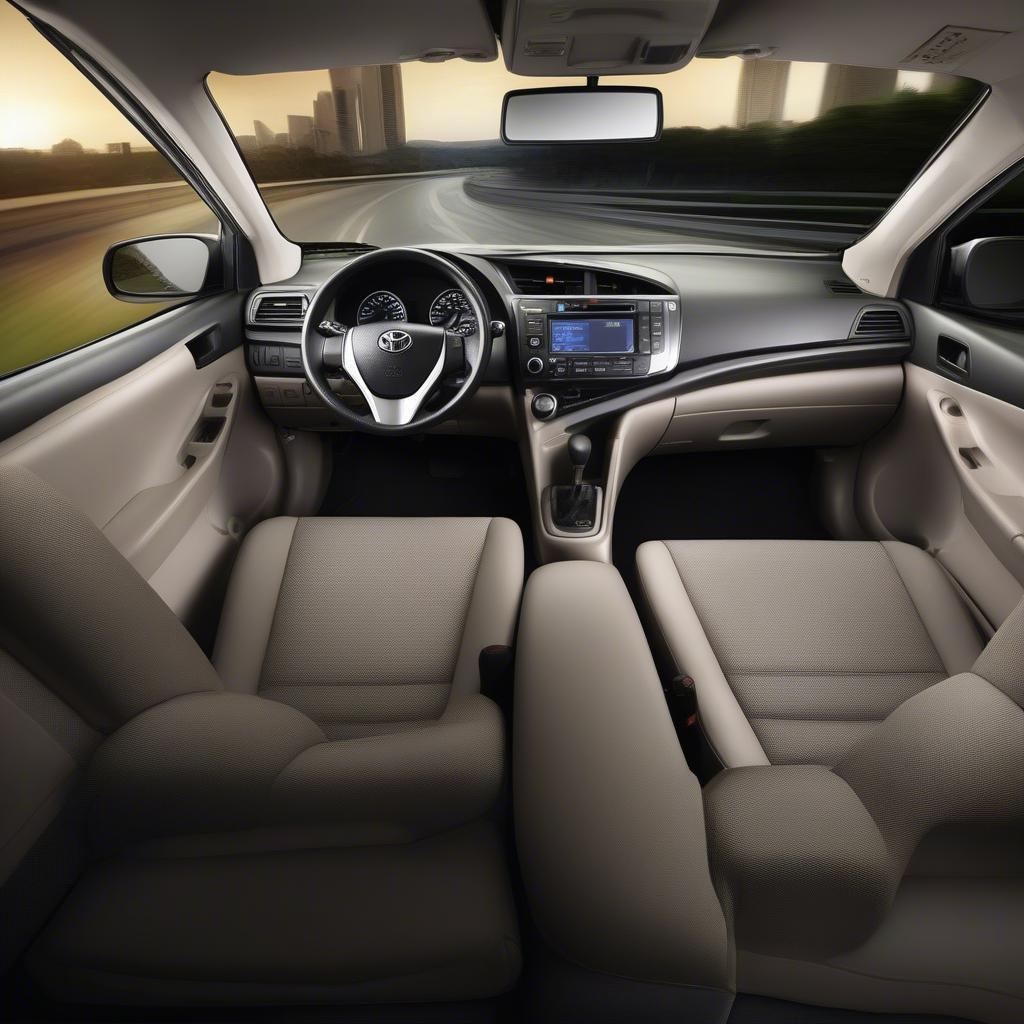 Toyota Vios 2015 Interior