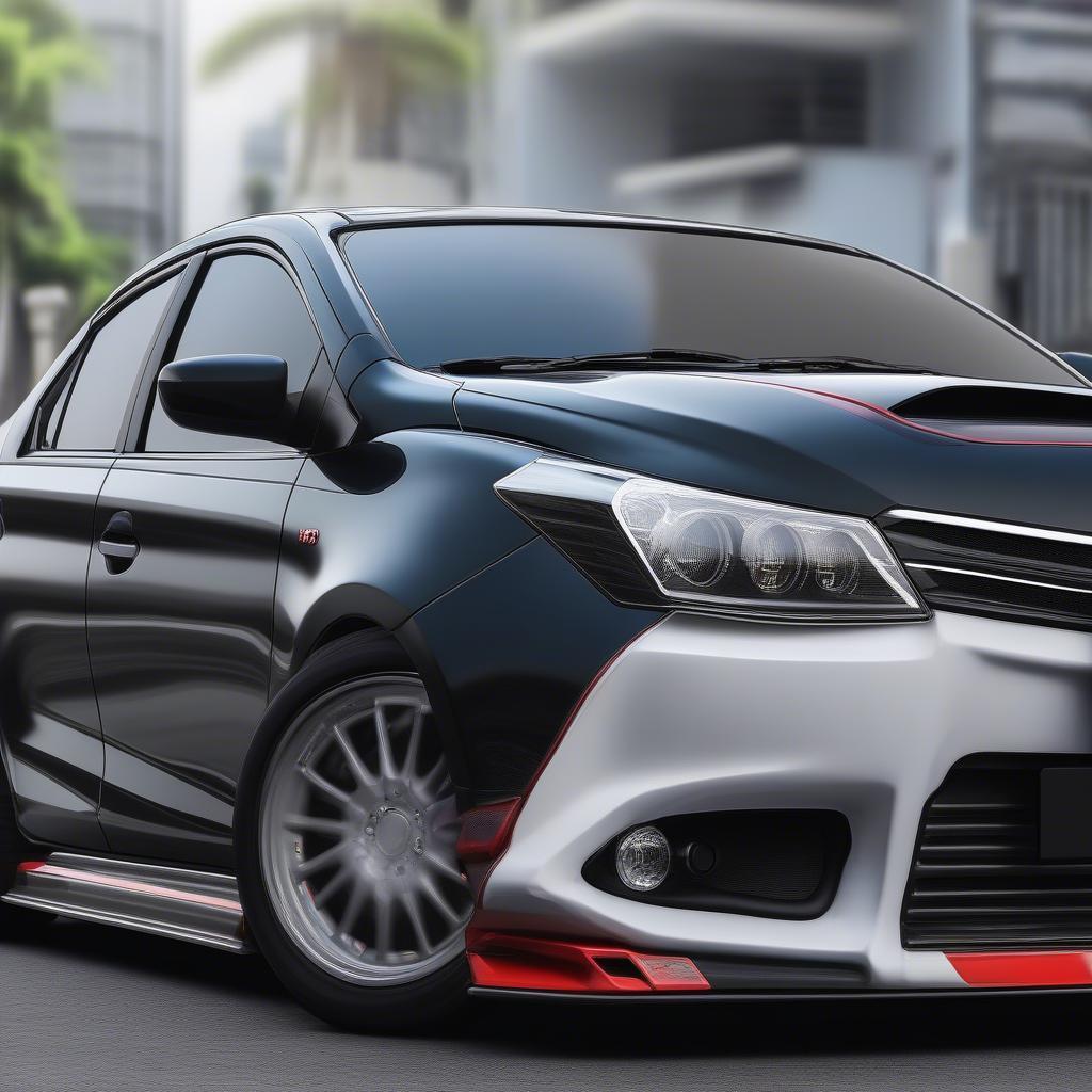 Toyota Vios 2016 Body Kit Philippines Độ Xe