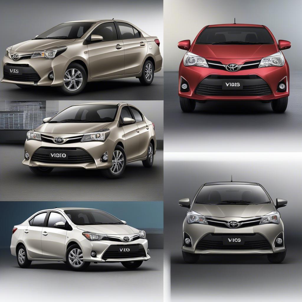 Toyota Vios 2018 các phiên bản: 1.5G, 1.5E và 1.5J