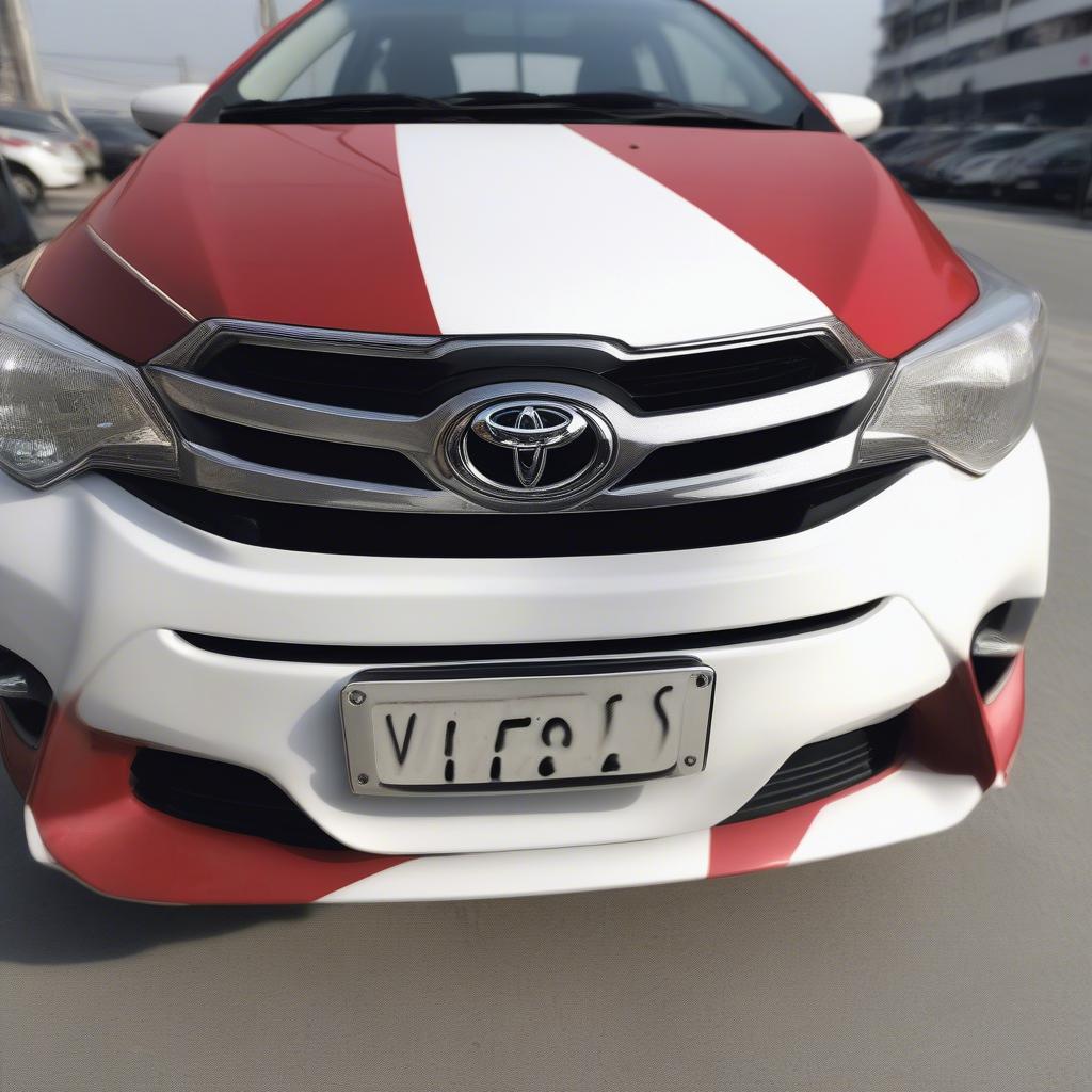 Toyota Vios MT 2016 Cũ Ngoại Thất