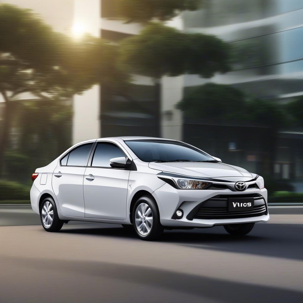 Toyota Vios nhập khẩu 2018, thiết kế trẻ trung, hiện đại, phù hợp với nhiều đối tượng khách hàng.