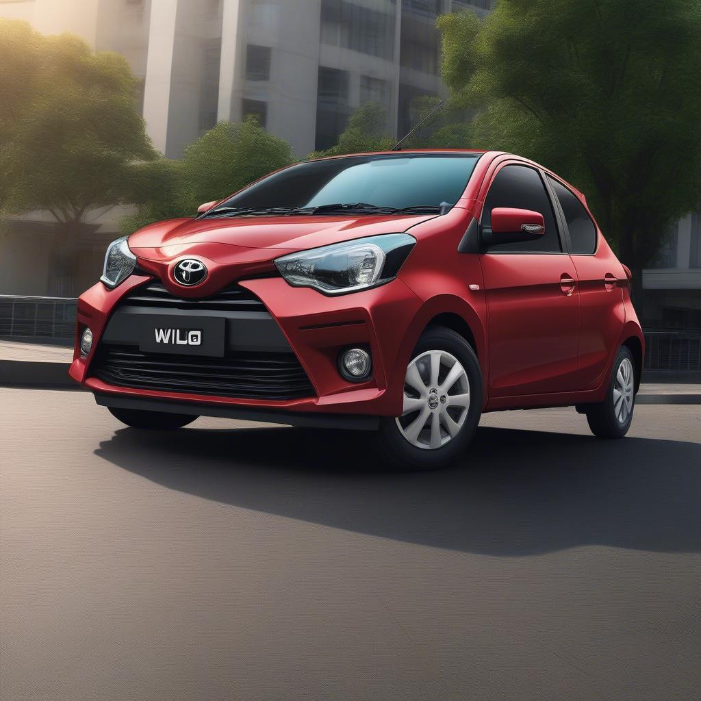 Ngoại thất Toyota Wigo 1.0 AT 2018