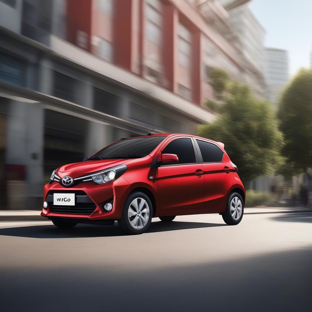 Ngoại thất Toyota Wigo 2018