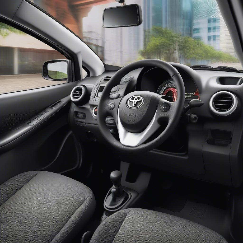 Nội thất Toyota Wigo 2018