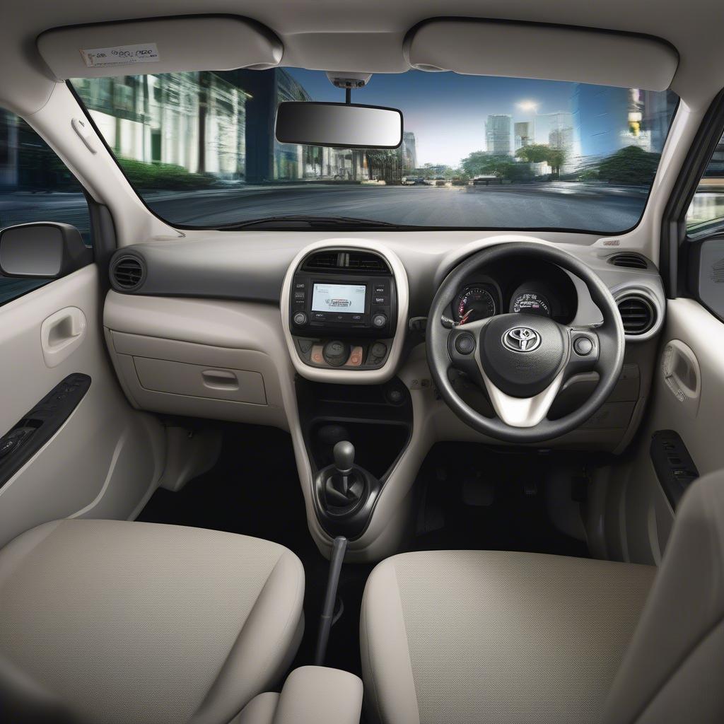 Nội thất Toyota Wigo 2018