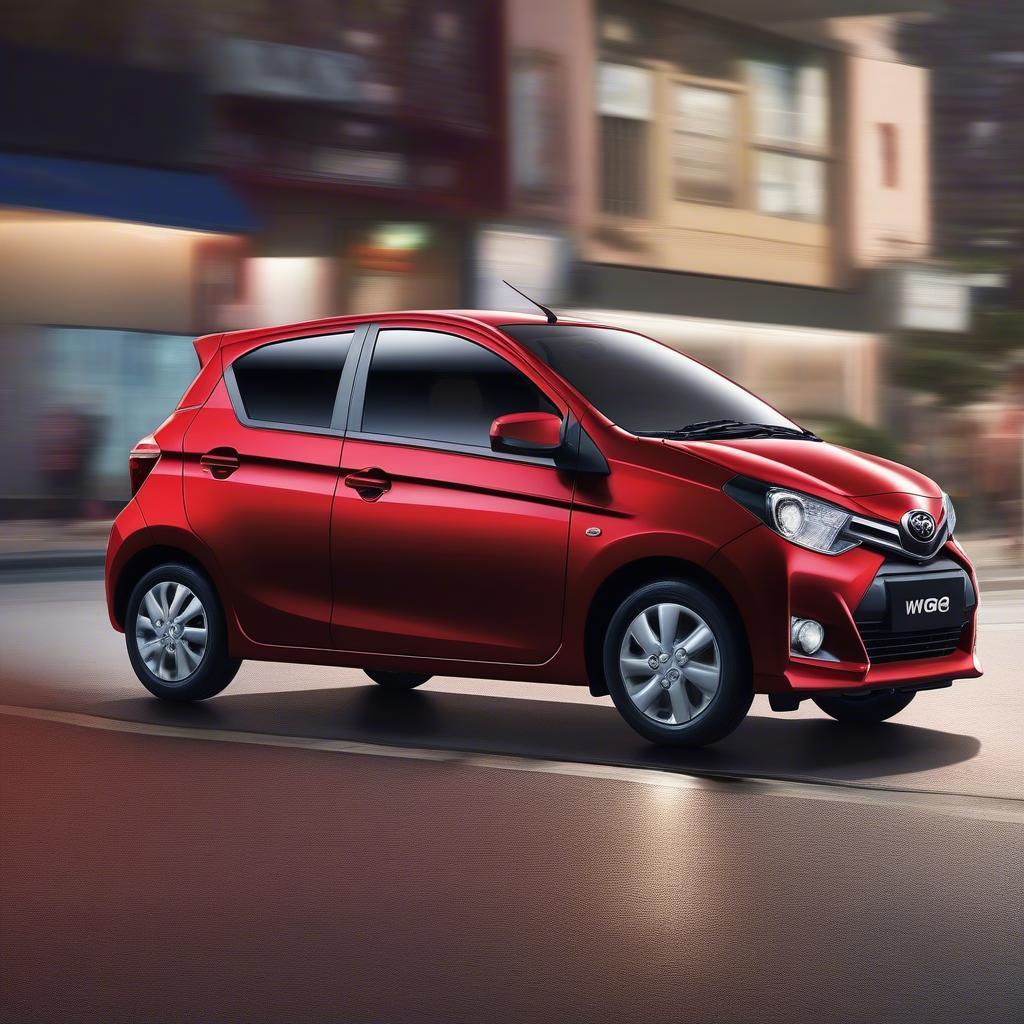 Ngoại thất Toyota Wigo 2019 bản đủ