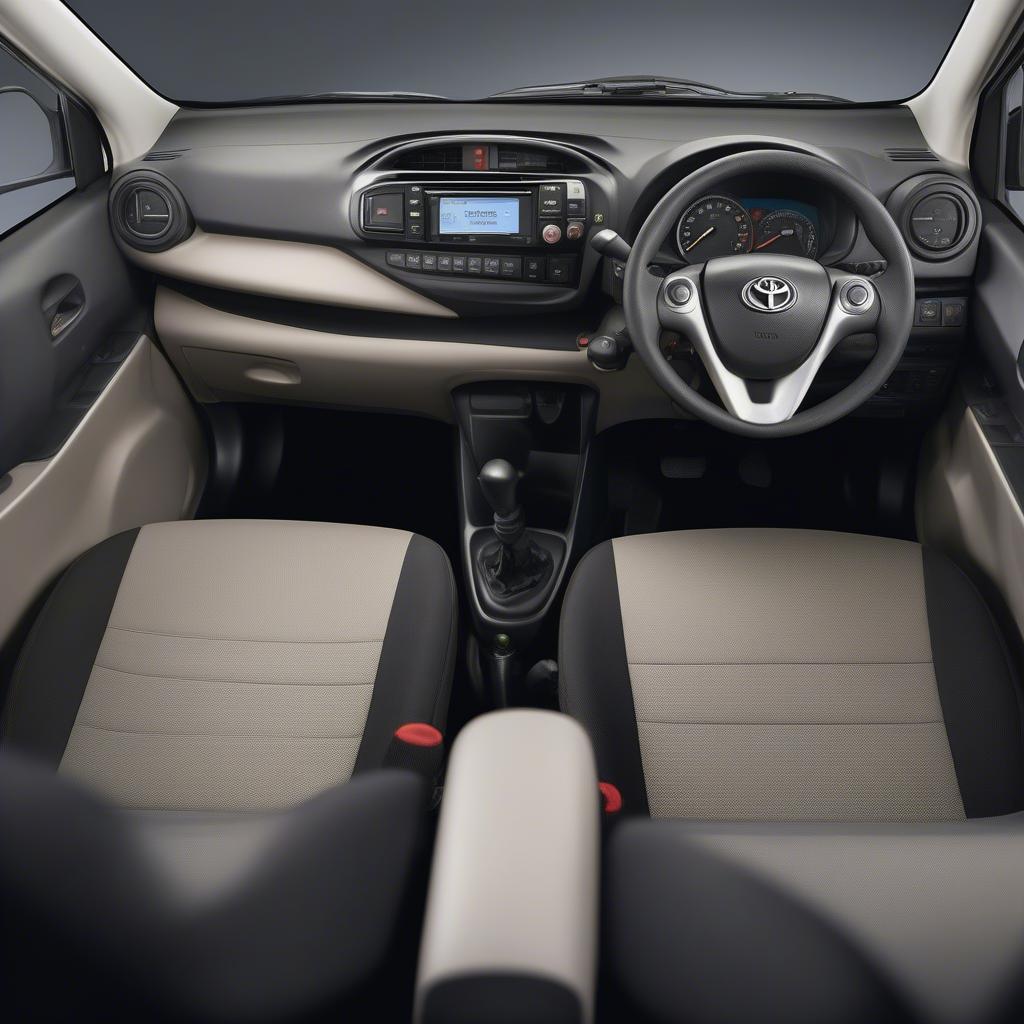 Nội thất Toyota Wigo 2019