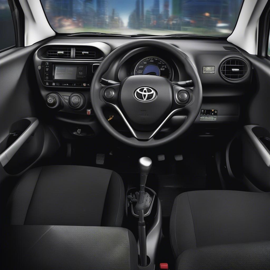 Nội thất Toyota Wigo 2019