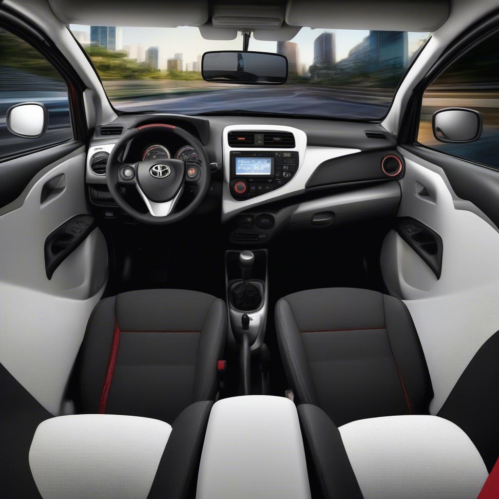 Toyota Wigo Bản TRD Nội Thất