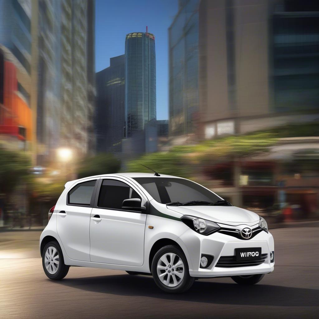 Ngoại thất Toyota Wigo Car hiện đại và năng động