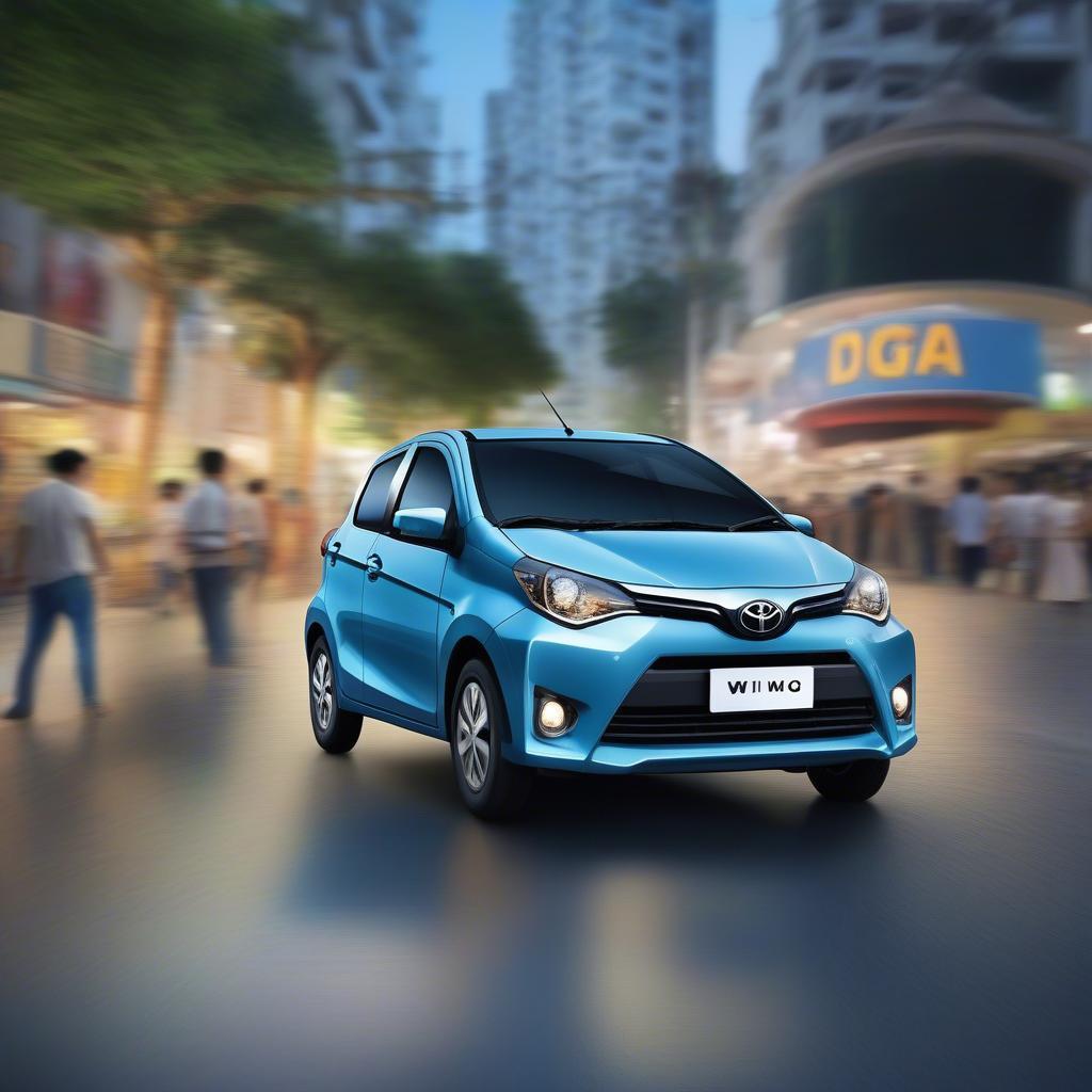 Toyota Wigo Hưng Vương Đường Phố