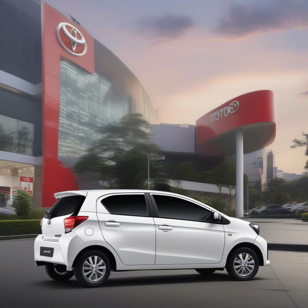 Toyota Wigo ngoại thất tại Toyota Lý Thường Kiệt