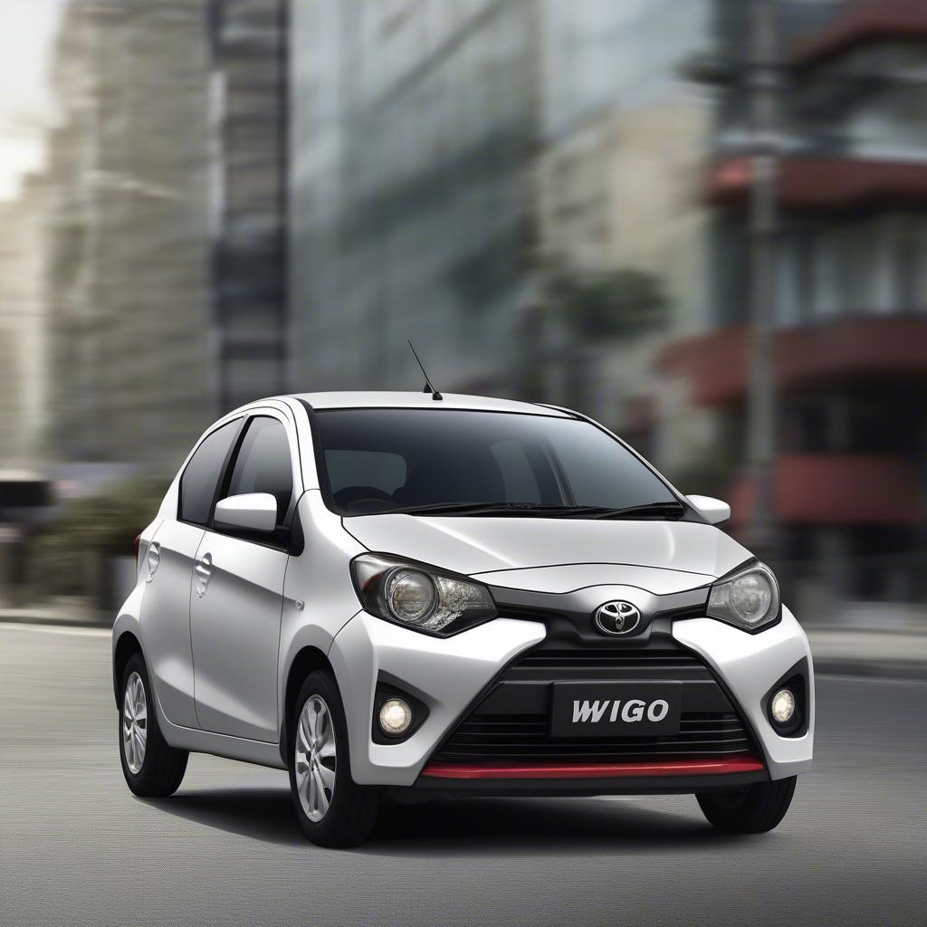 Toyota Wigo MT cũ ngoại thất