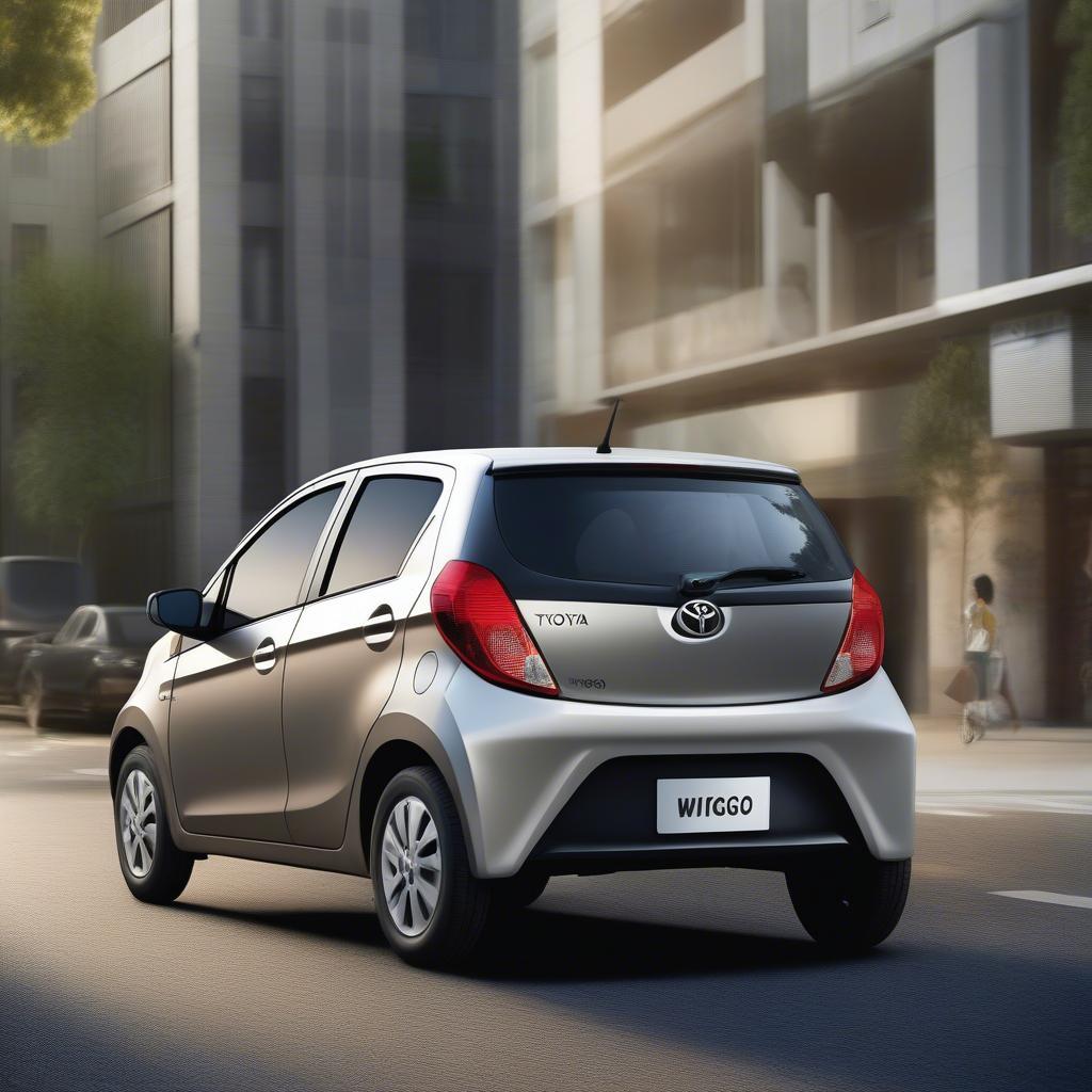 Ngoại thất Toyota Wigo hiện đại và năng động