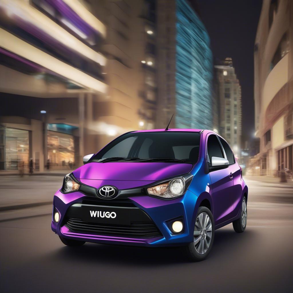 Toyota Wigo ngoại thất hiện đại, trẻ trung, năng động, phù hợp với giới trẻ, nhiều màu sắc lựa chọn.