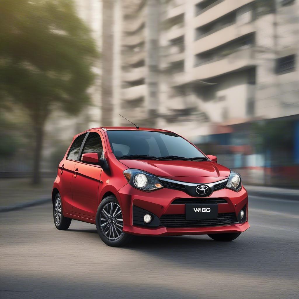 Ngoại thất thể thao của Toyota Wigo