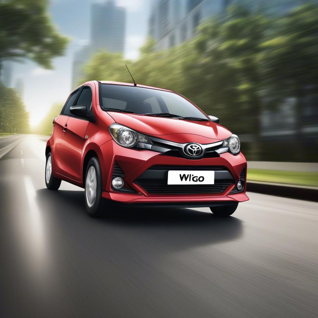 Toyota Wigo vận hành êm ái, tiết kiệm nhiên liệu trên đường