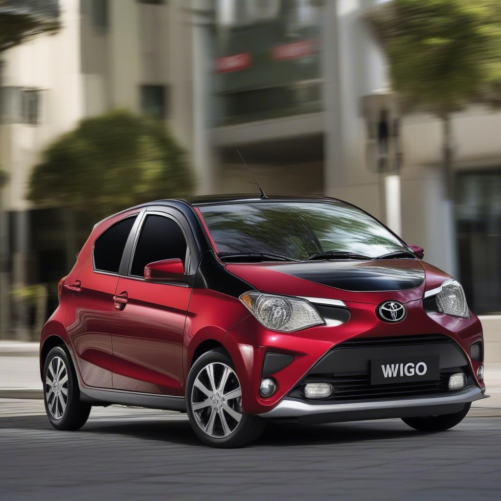 Toyota Wigo là lựa chọn xe đô thị nhỏ gọn, lý tưởng cho việc di chuyển trong thành phố.