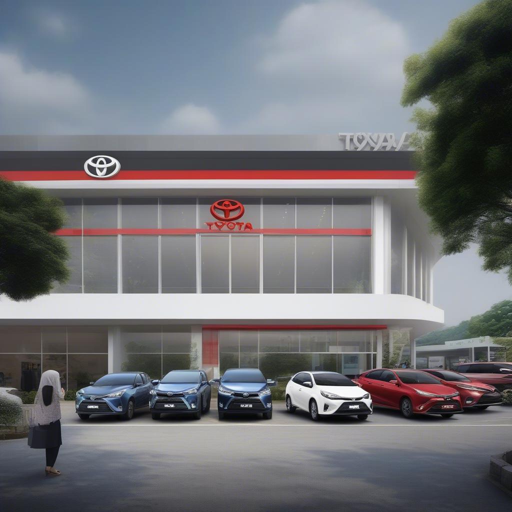 Toyota Xuân Phương chăm sóc khách hàng