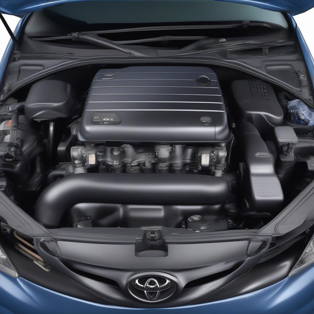 Kiểm tra động cơ Toyota Yaris 2008