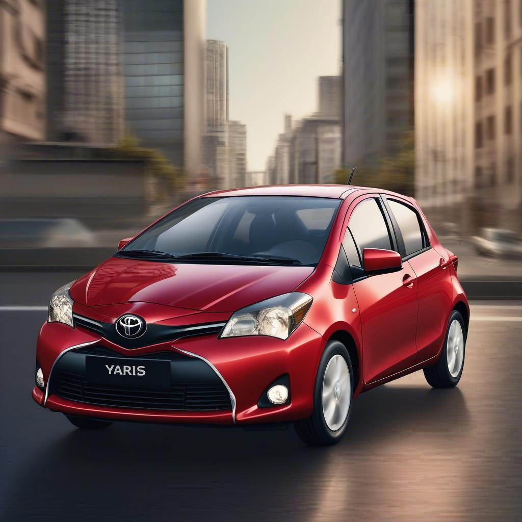 Ngoại thất Toyota Yaris 2010