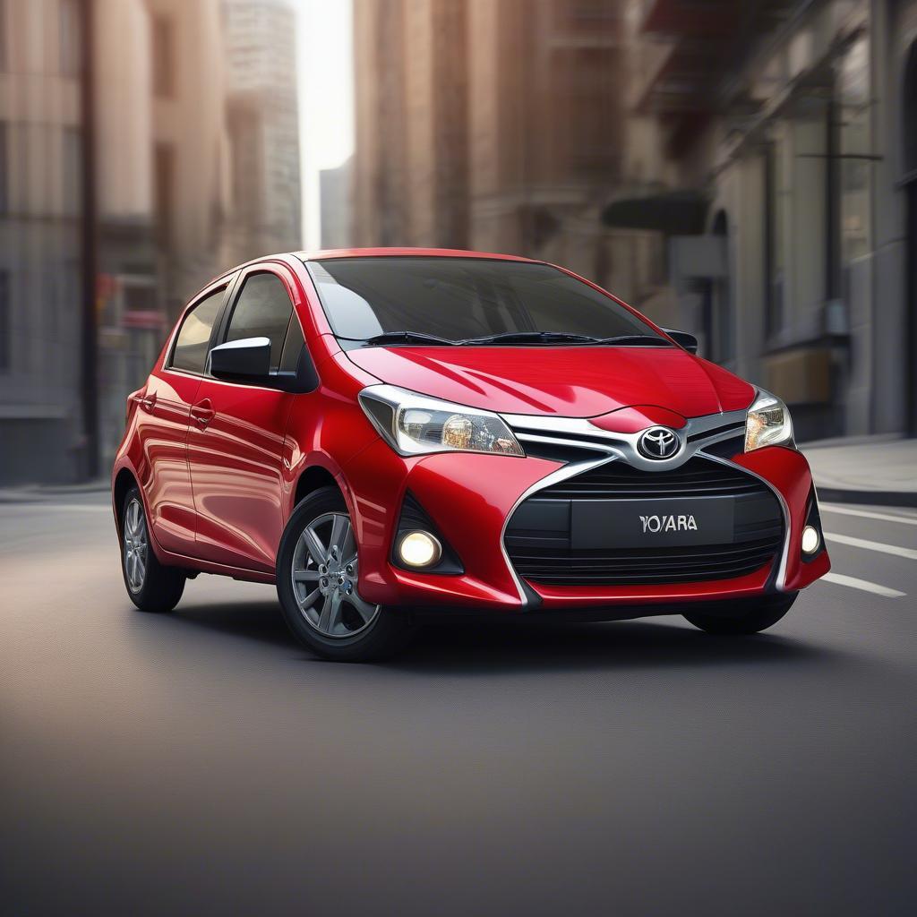 Ngoại thất Toyota Yaris 2012 S