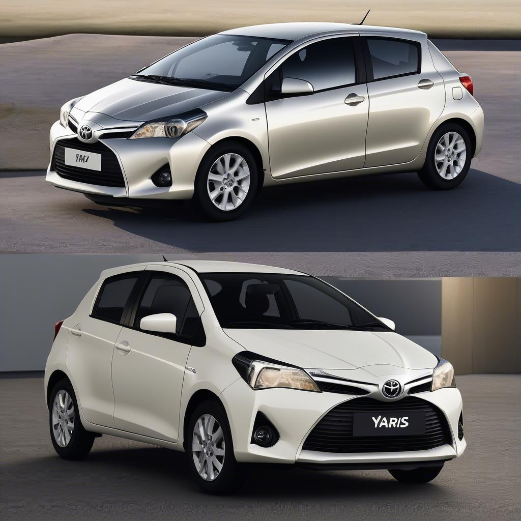 Hình ảnh ngoại thất Toyota Yaris 2014 Parameter