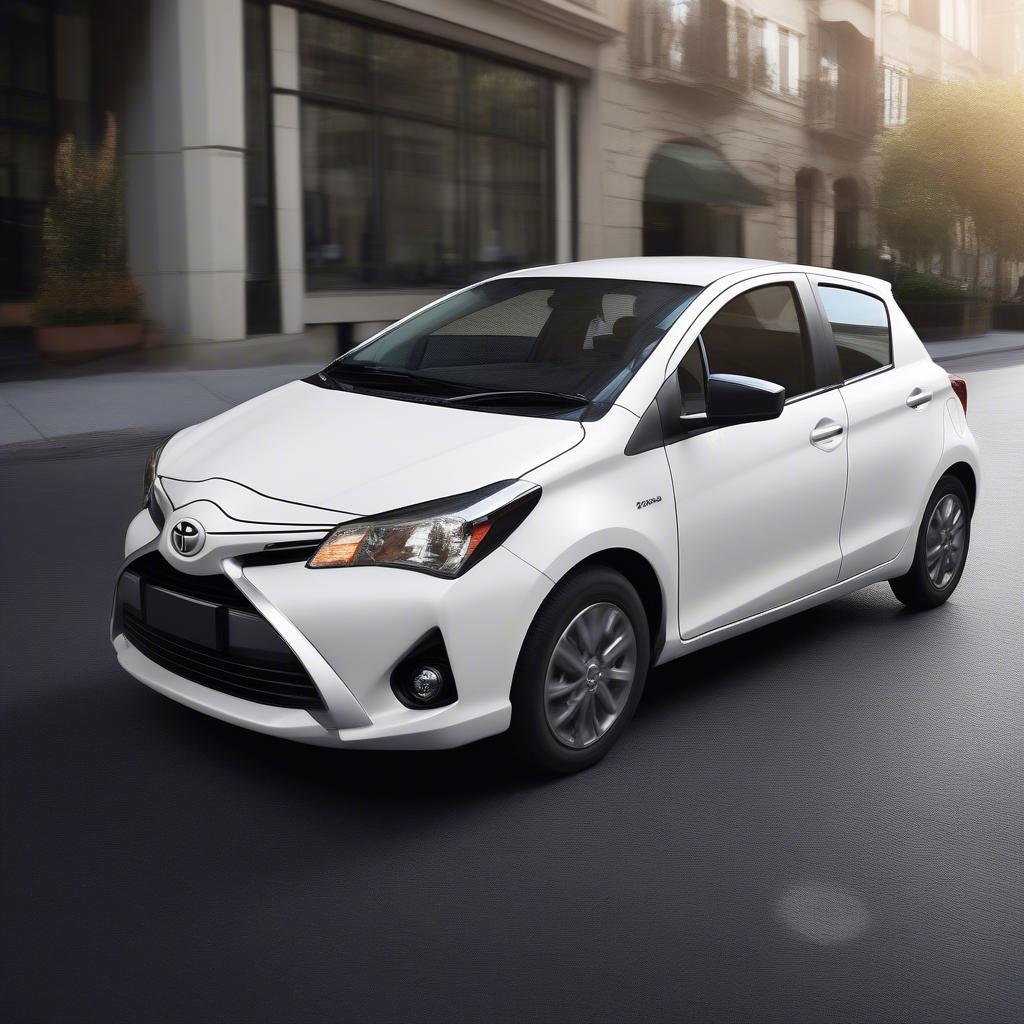 Ngoại thất Toyota Yaris 2015 E