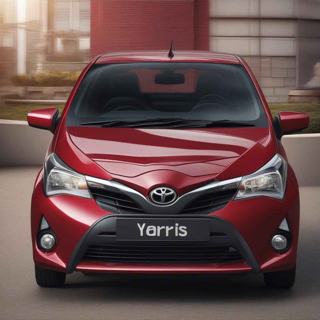 Ngoại thất Toyota Yaris 2015 G